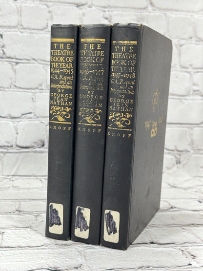 The Theatre Book of the Year A Record and Interpretation 1944-1948 [3 Book Lot]