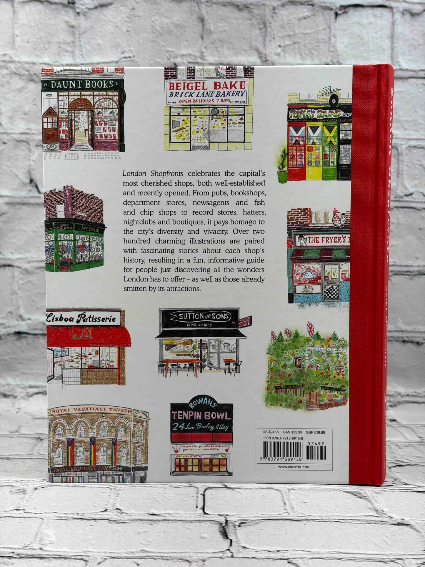 London Shopfronts: Illustrations of the City's Best-Loved Spots