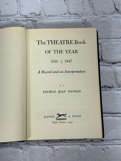 The Theatre Book of the Year A Record and Interpretation 1944-1948 [3 Book Lot]