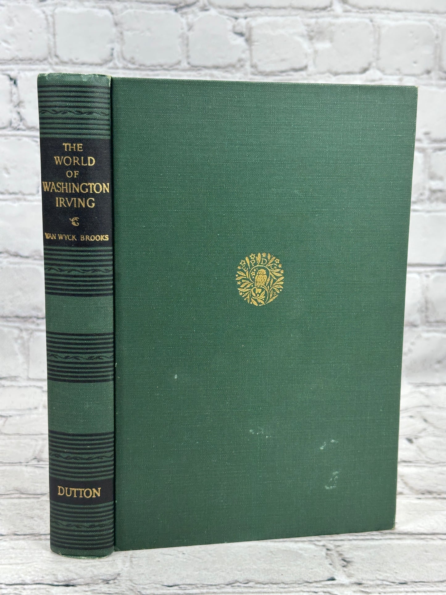 The World Of Washington Irving By Van Wyck Brooks [1944]