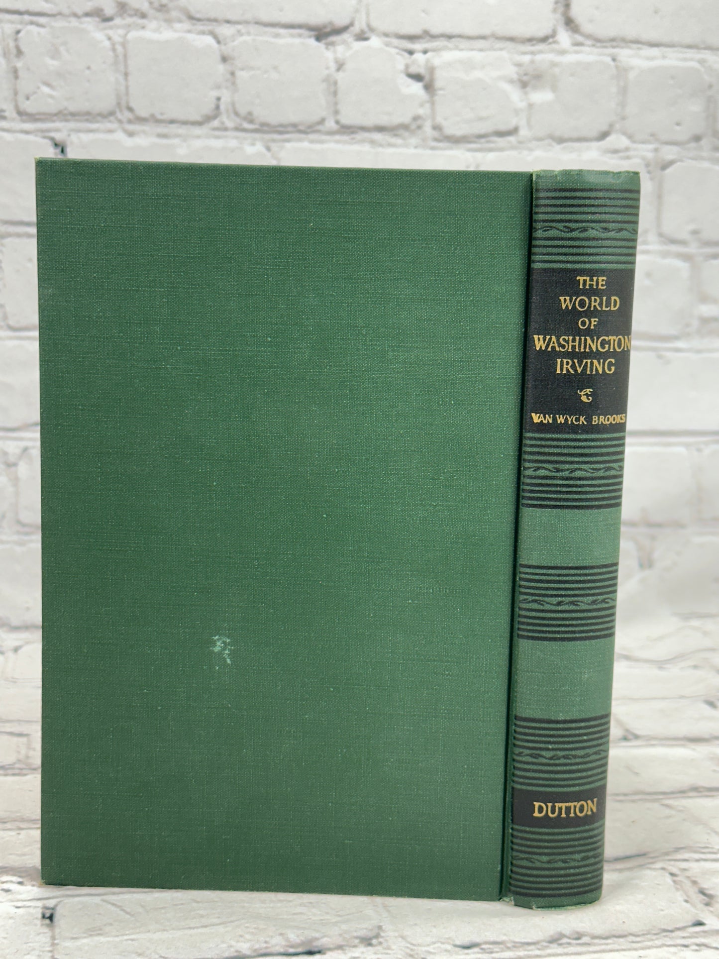 The World Of Washington Irving By Van Wyck Brooks [1944]