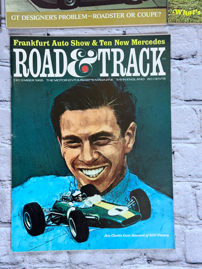 Road & Track Magazine 1965 [Lot of 7 Issues]