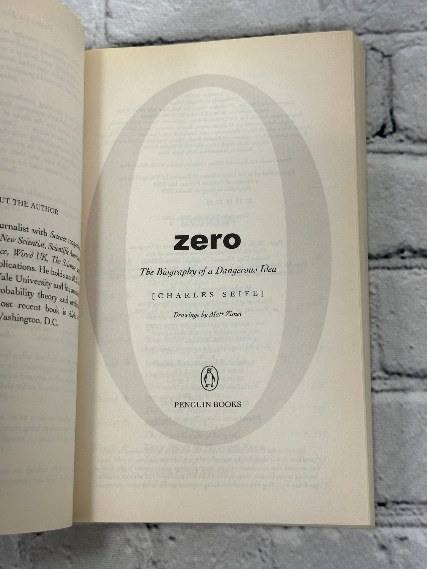 Zero: The Biography of a Dangerous Idea by Charles Seife [2000]