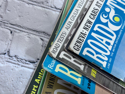 Road & Track Magazine 1965 [Lot of 7 Issues]