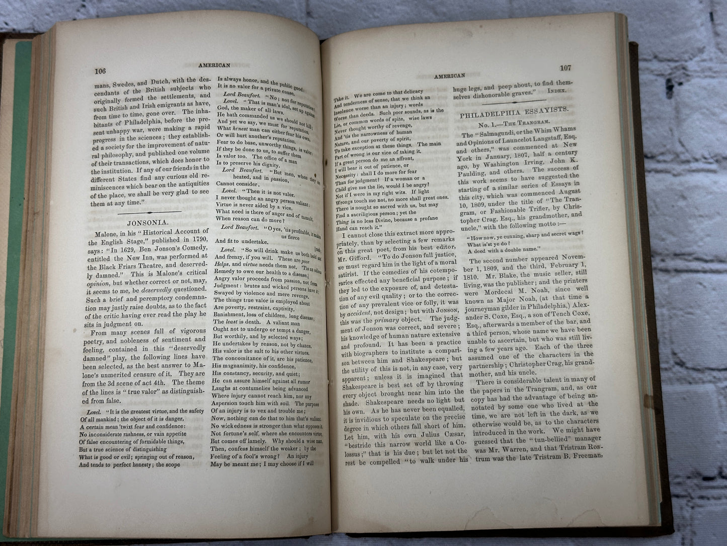 American Notes and Queries By W. Brotherhead Vol I. Jan. 1, 1857 No. 1