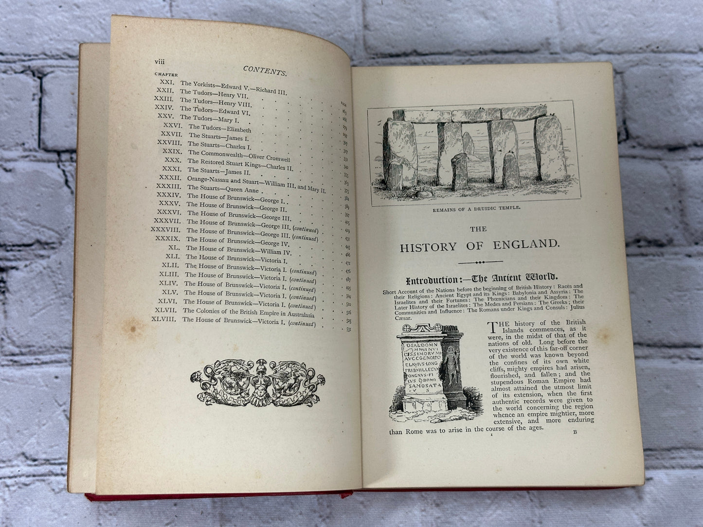 A Popular History of England by H.W. Dulcken [1888]