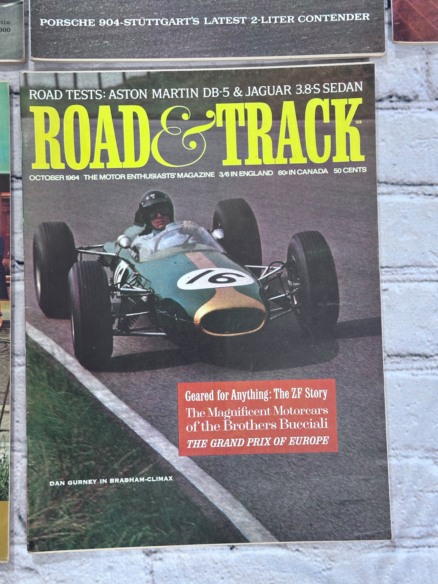 Road & Track Magazine 1964 [Lot of 9 Issues]