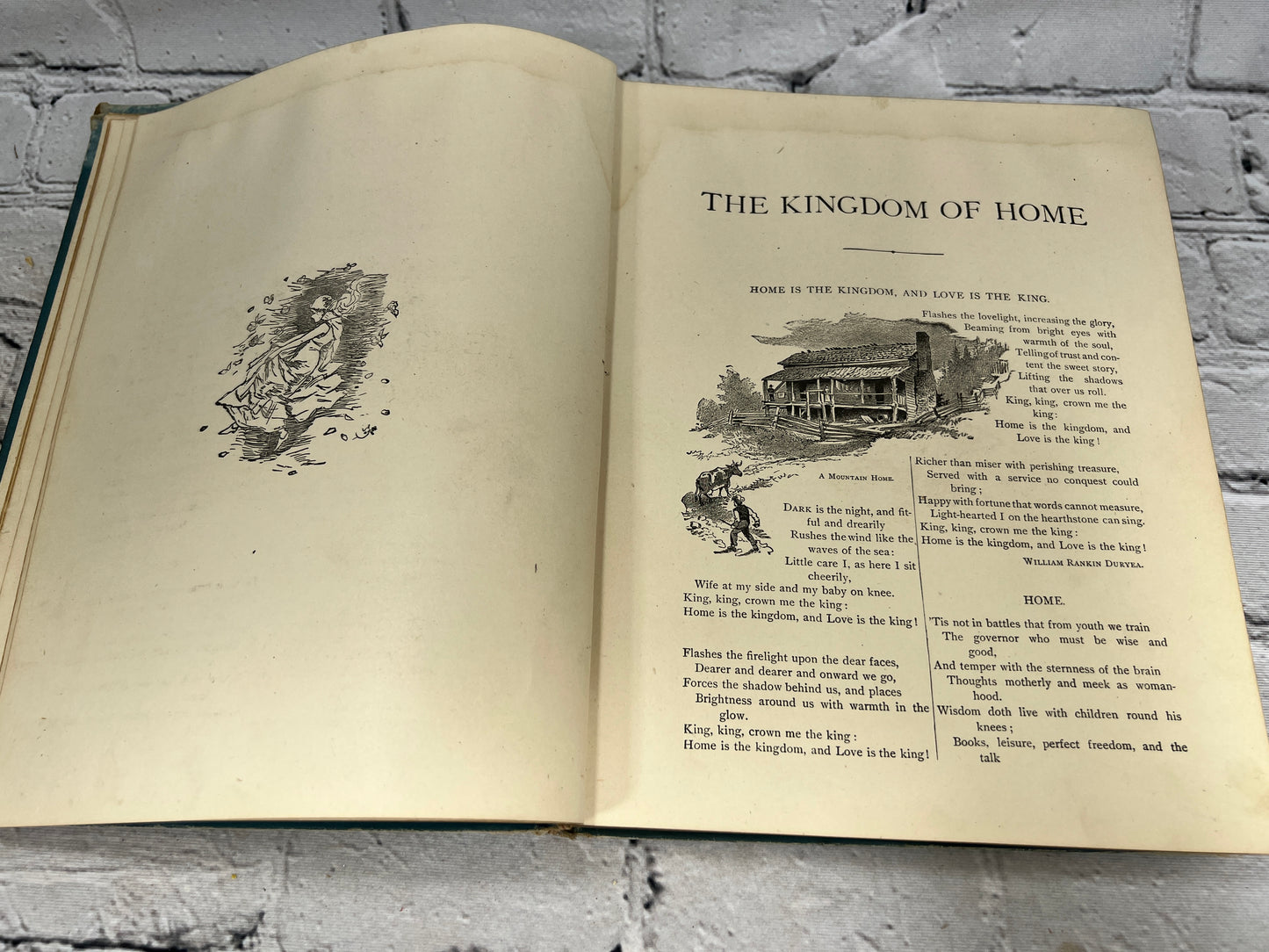 The Kingdom of Home: Homely Poems for Home Lovers by Arthur Gilman [1888 · 1st]