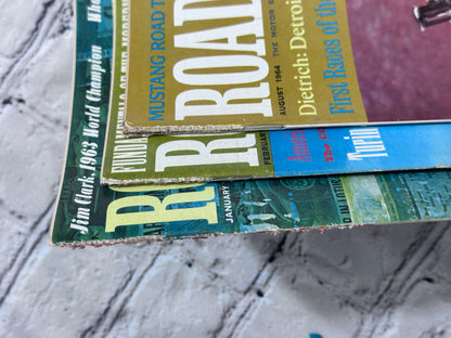 Road & Track Magazine 1964 [Lot of 9 Issues]
