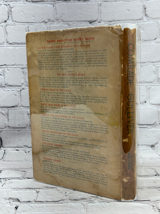 Comrade Gulliver An Illustrated Account of Travel Into That Strange Country the United States of America By Hugo Gellert [1st Edition · 1935]