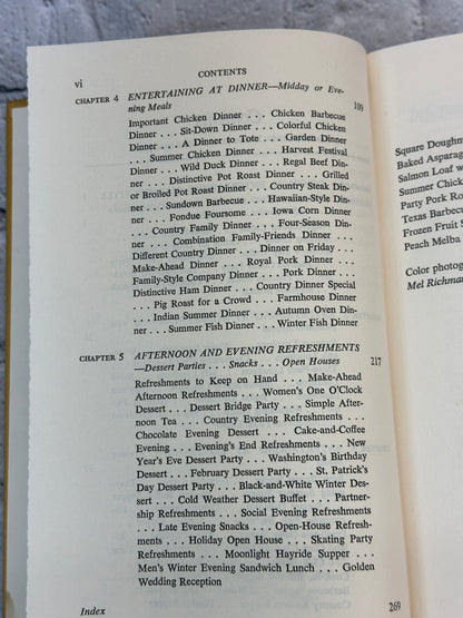 Informal Entertaining Country Style By Nell Nichols [1973]