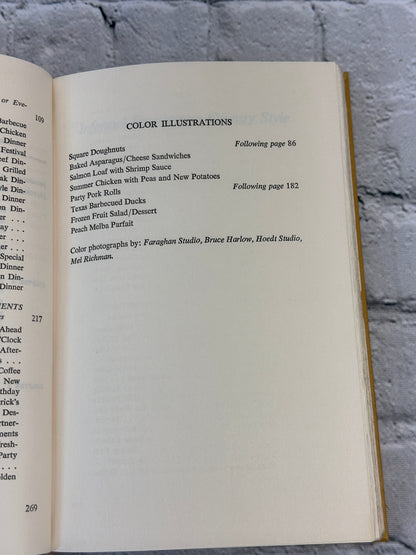 Informal Entertaining Country Style By Nell Nichols [1973]