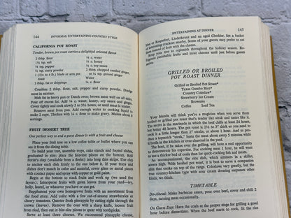 Informal Entertaining Country Style By Nell Nichols [1973]