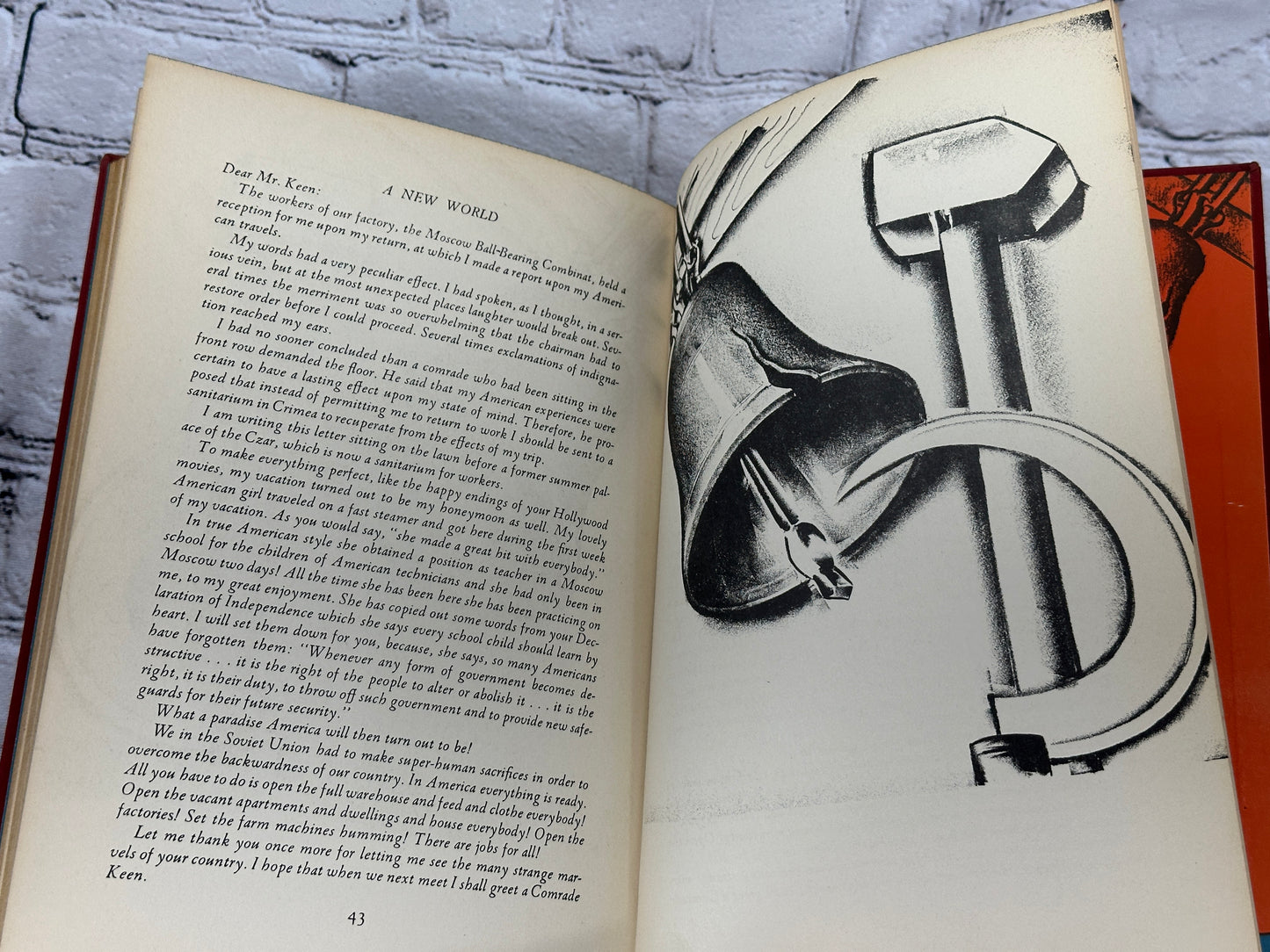 Comrade Gulliver An Illustrated Account of Travel Into That Strange Country the United States of America By Hugo Gellert [1st Edition · 1935]