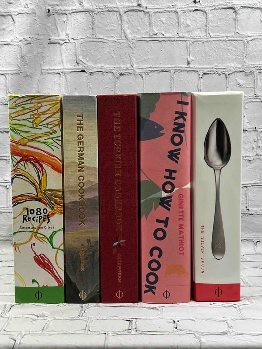 Phaidon Press Cookbooks [Set of 5]