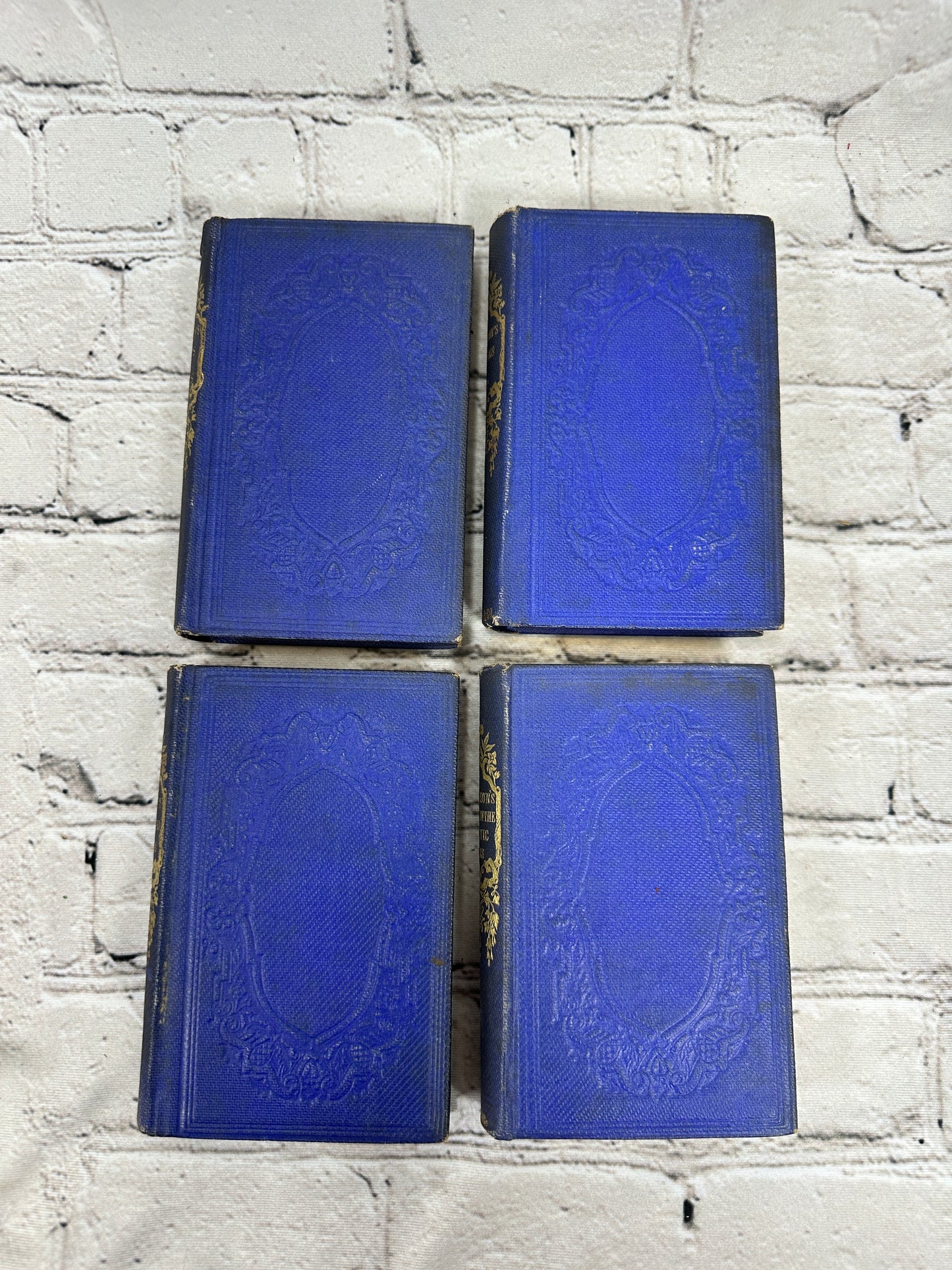 Mrs. Anna Jameson's Works [1864-1866 · 8 Gilted Book Lot & Signed Letter]