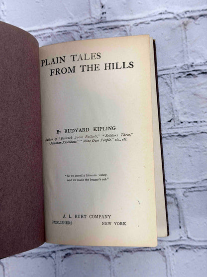 Plain Tales from the Hills