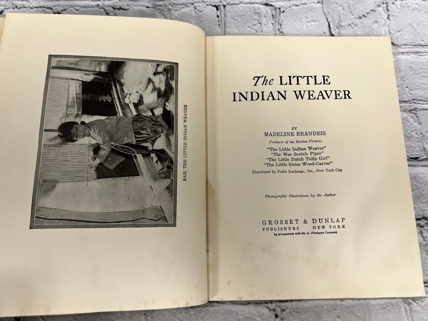 The Little Indian Weaver by Madeline Brandeis [1st Ed. · 1928]