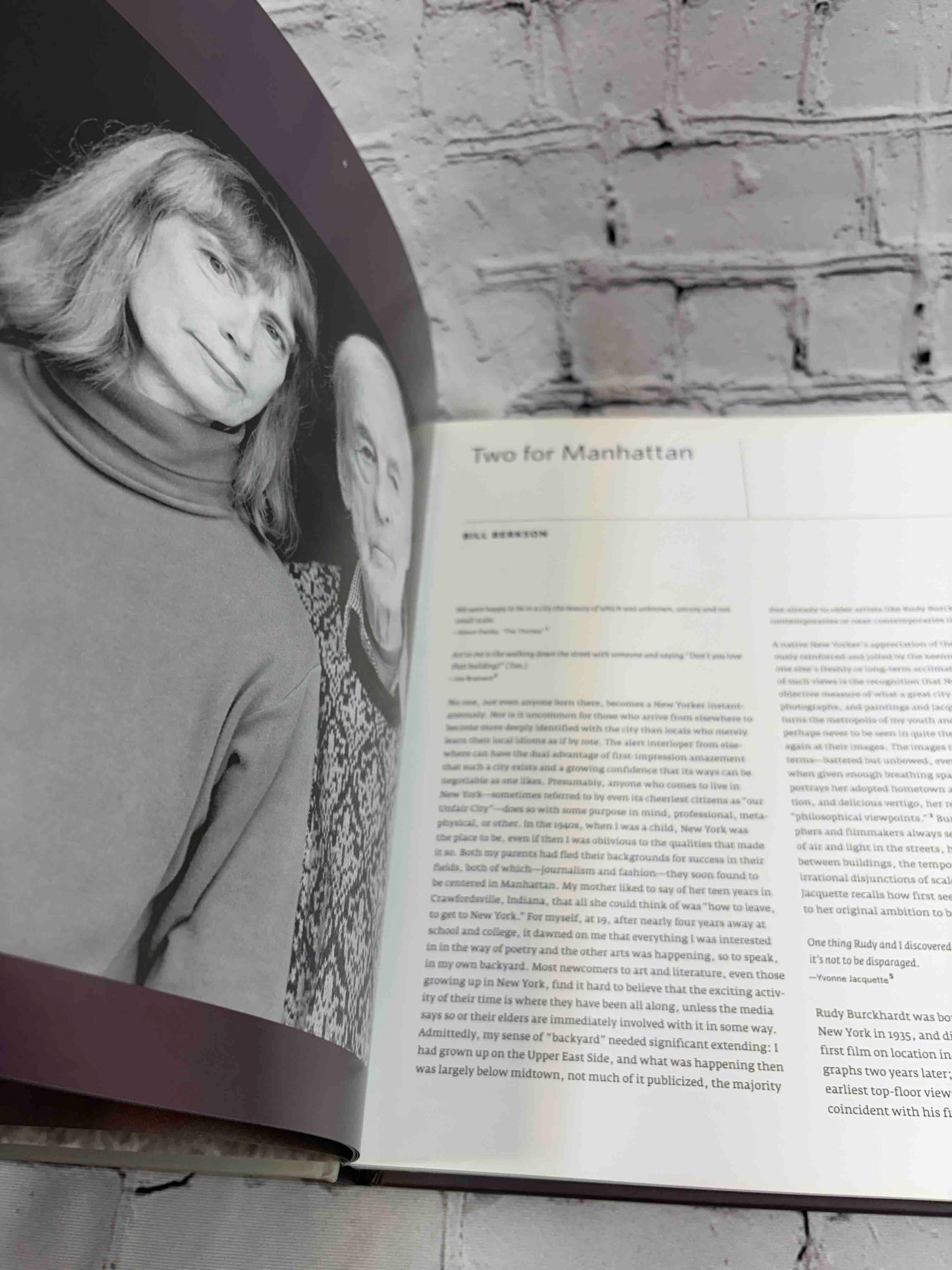 Picturing New York: The Art of Yvonne Jacquette and Rudy Burckhardt