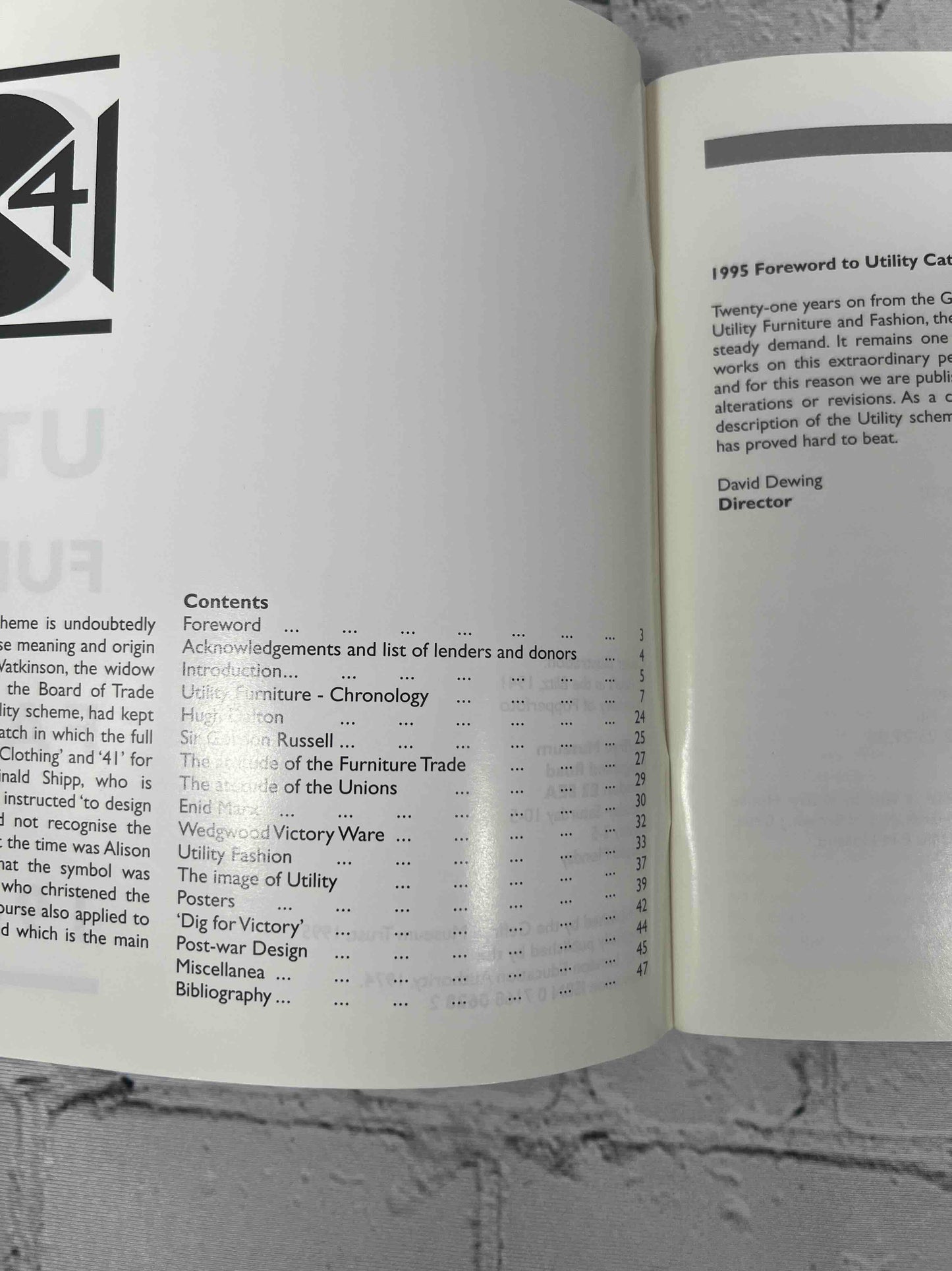 Utility furniture and fashion, 1941-1951: [catalogue of an exhibition held at the] Geffrye Museum, 24 September - 29 December [1974]