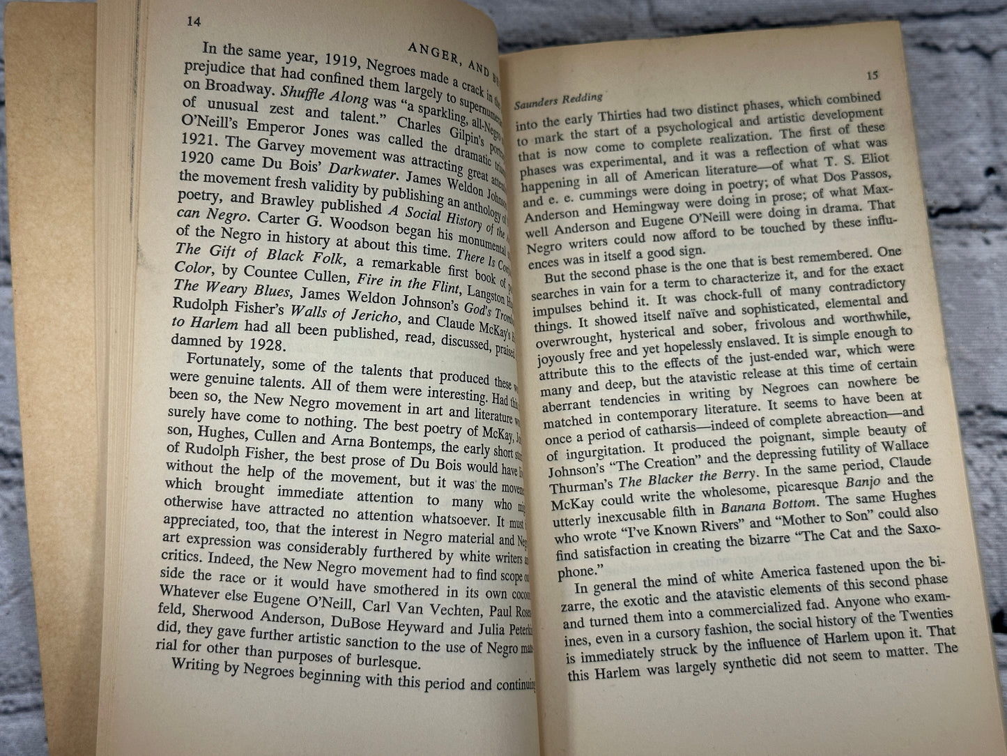 Anger, And Beyond  The Negro Writer in The United States by Herbert Hill [1968]