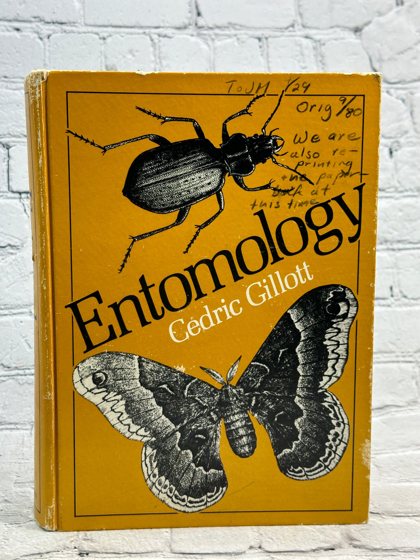 Entomology By Cedric Gillot [1980]