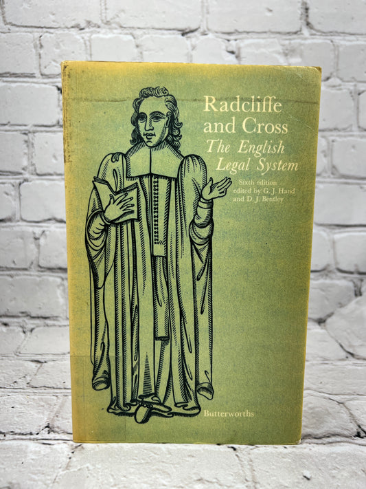 Radcliffe and Cross: The English Legal System, Hand & Bentley [1977 · 6th Ed.]