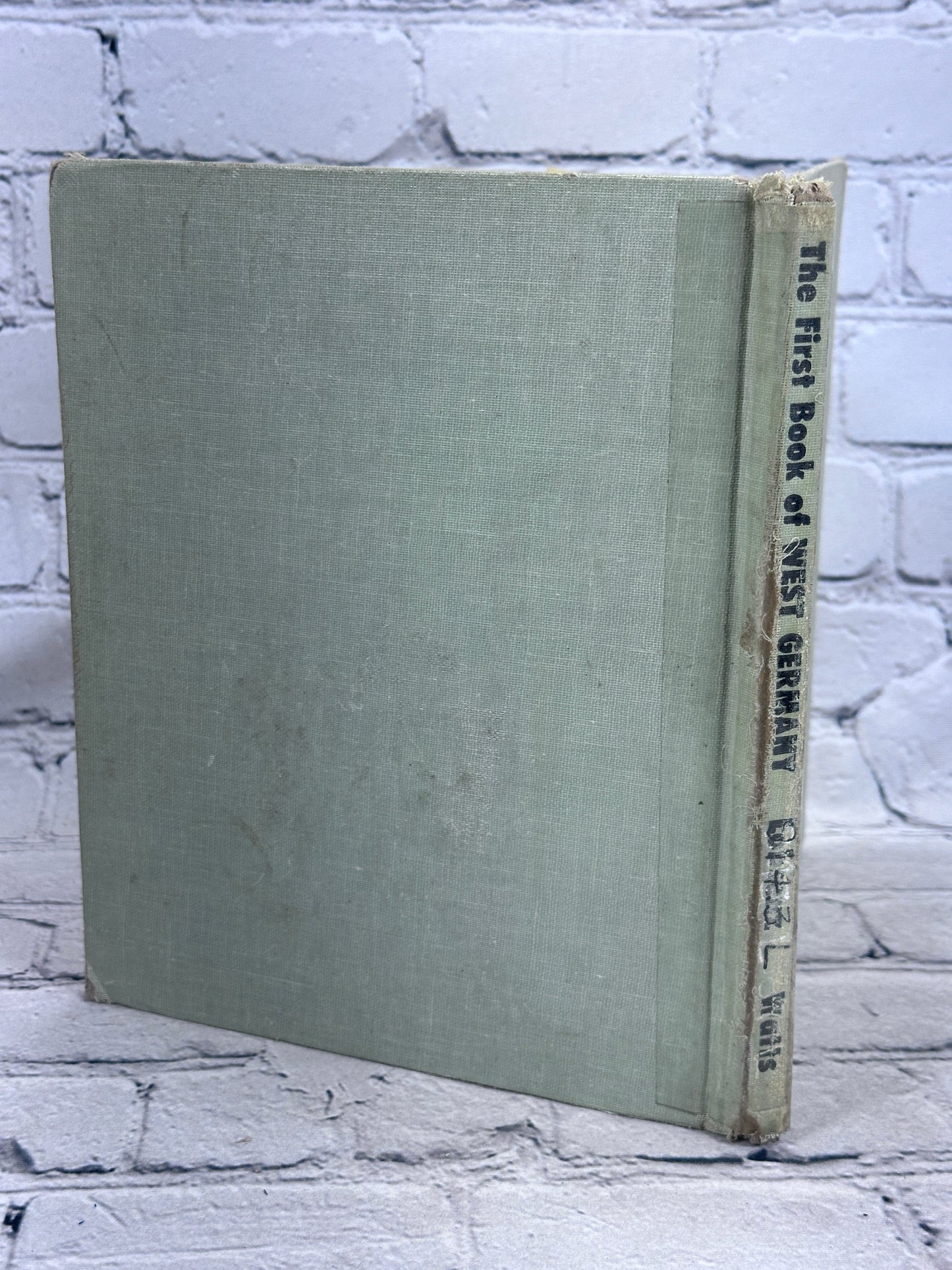 The First Book of West Germany By Norman Lobsenz [2nd Print · 1959]