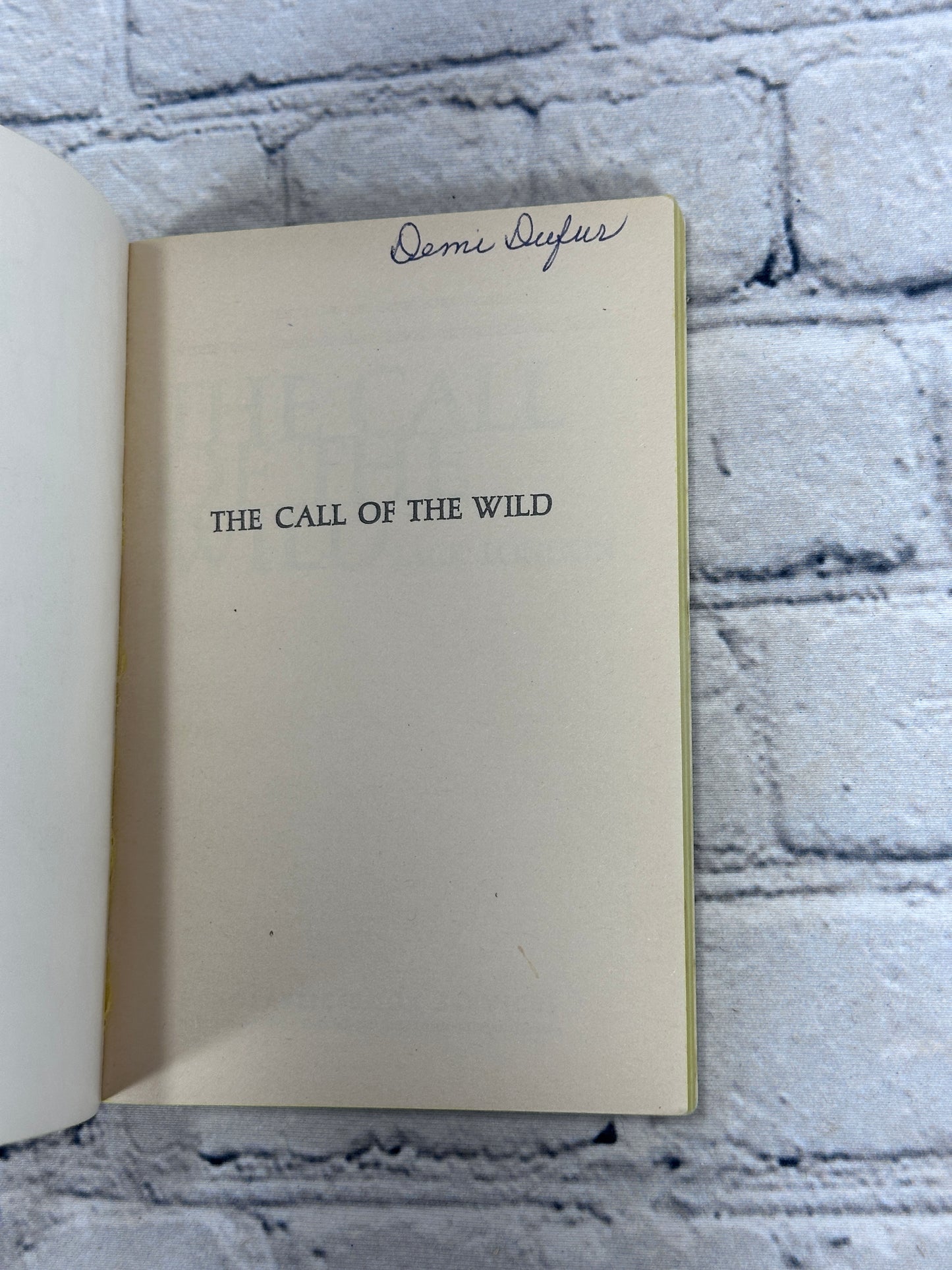 The Call of the Wild by Jack London [Scholastic Book Services · 1975]