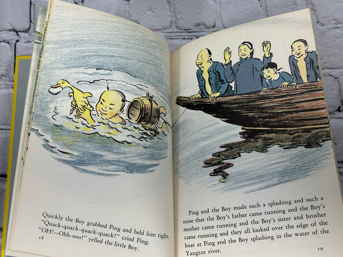 The Story About Ping By Marjorie Flack [Childrens Choice Book Club · 1961]