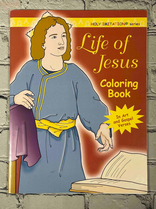 Life of Jesus: Coloring Book