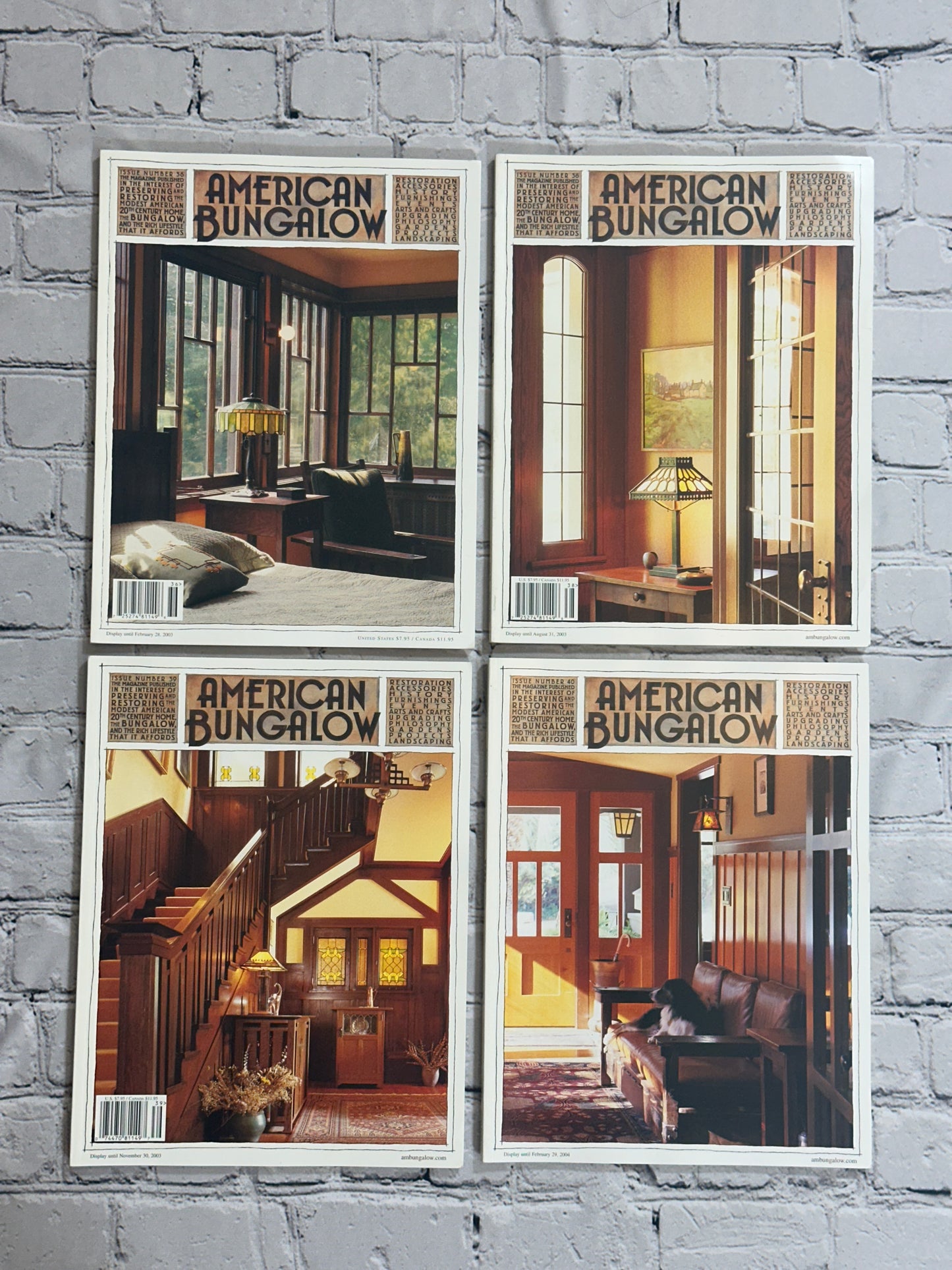 American Bungalow Magazine [Lot of 35 Issues · 2002-2021]