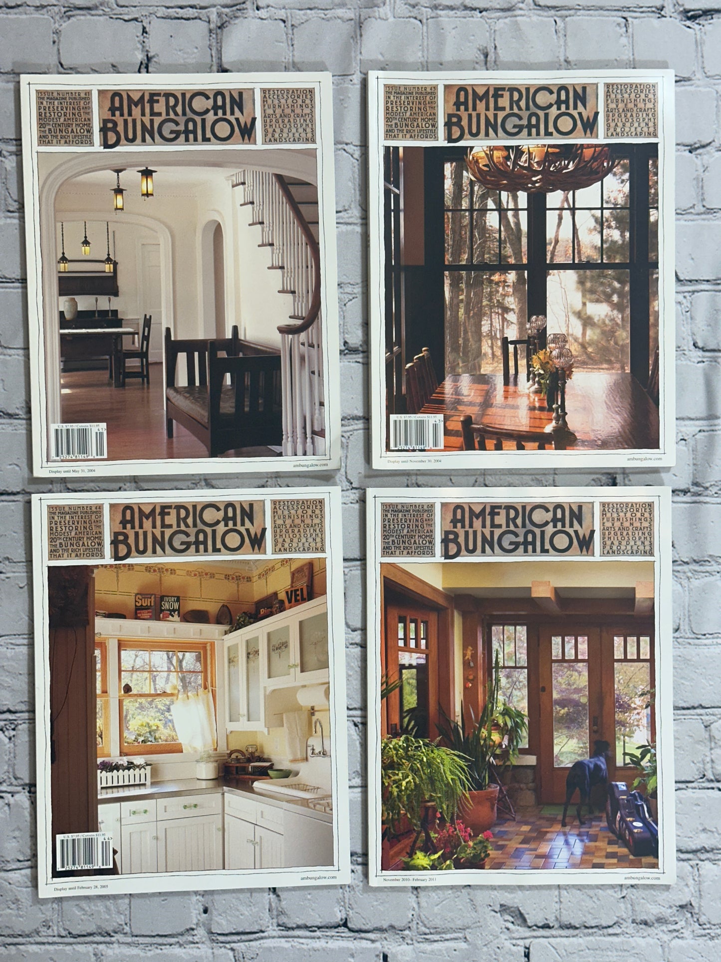 American Bungalow Magazine [Lot of 35 Issues · 2002-2021]