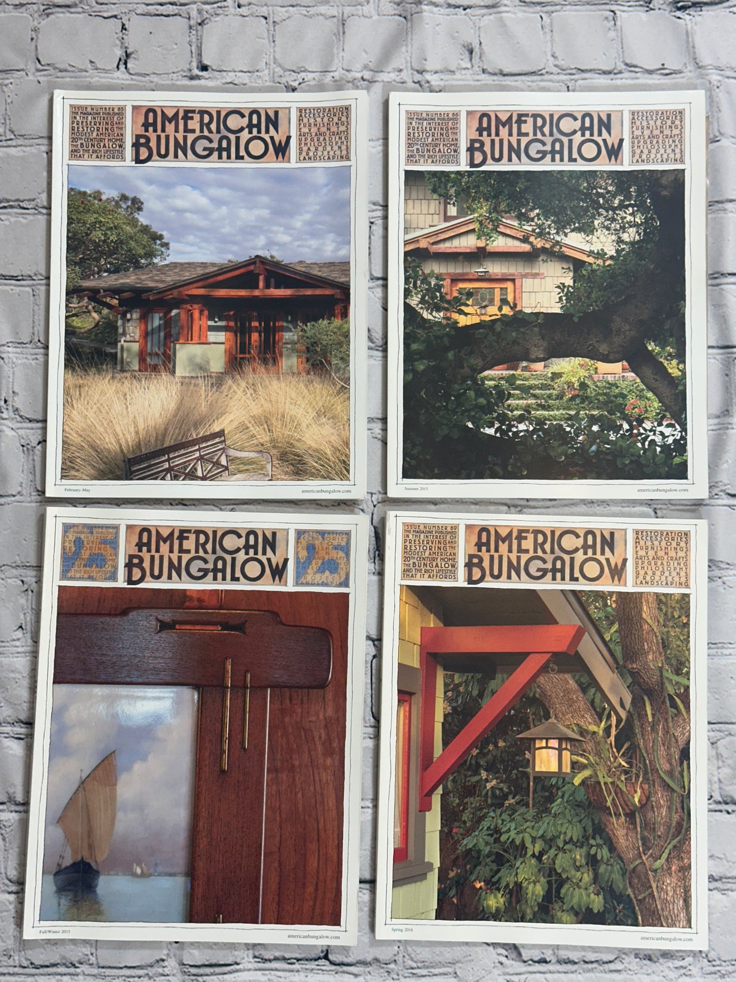 American Bungalow Magazine [Lot of 35 Issues · 2002-2021]