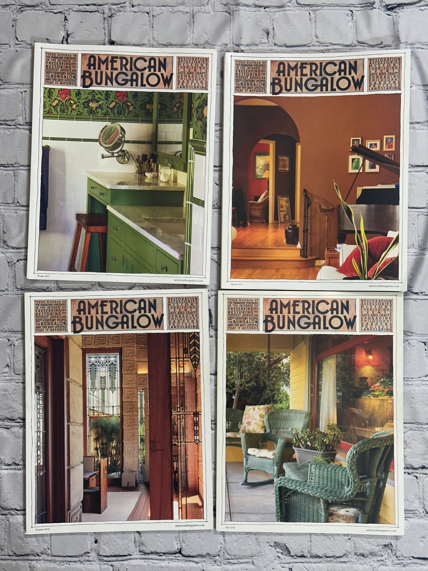 American Bungalow Magazine [Lot of 35 Issues · 2002-2021]