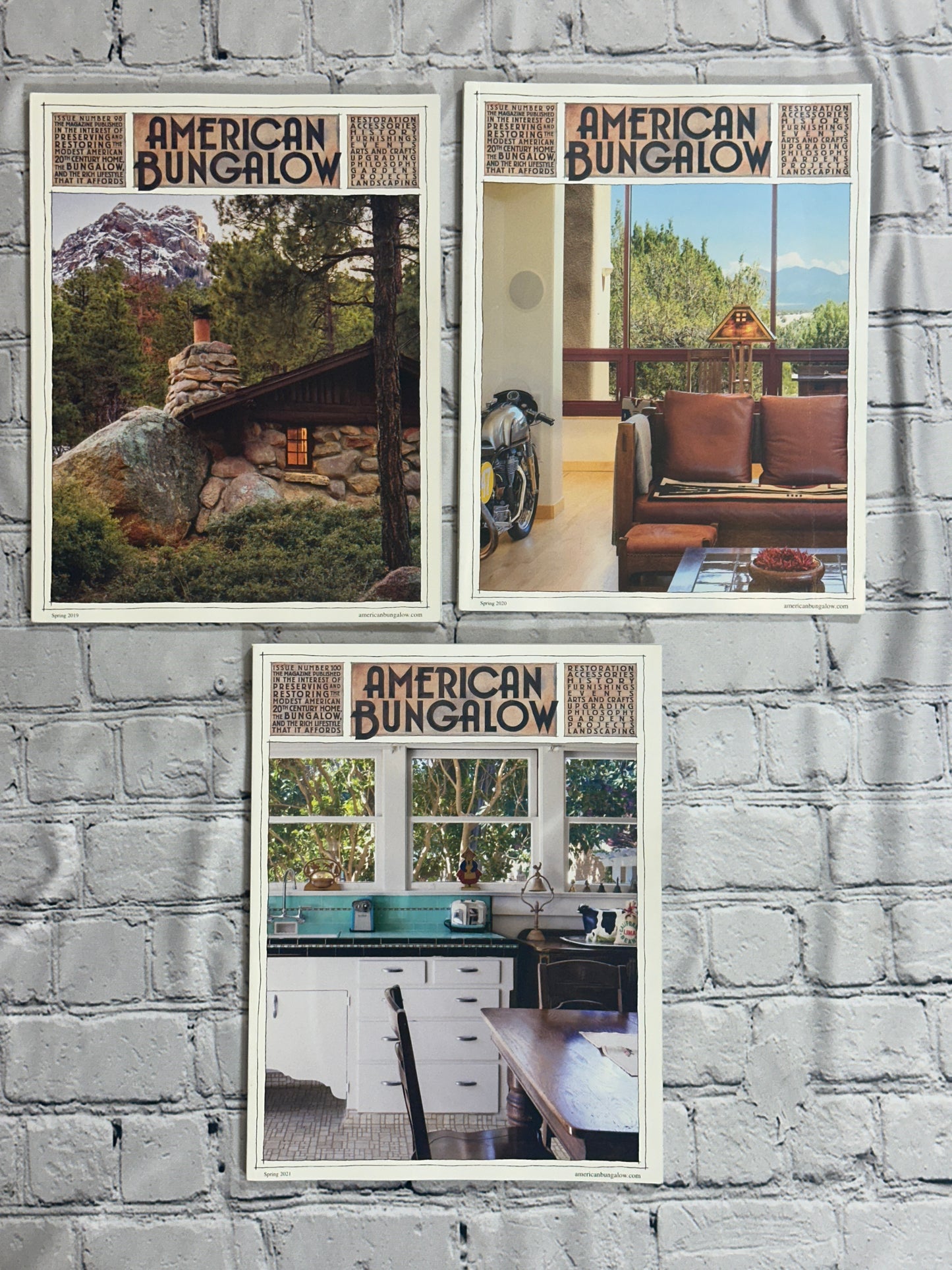 American Bungalow Magazine [Lot of 35 Issues · 2002-2021]