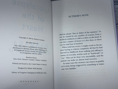 Apocalypse of the Heart by Marcus Belfrey [1st Print · 1995]