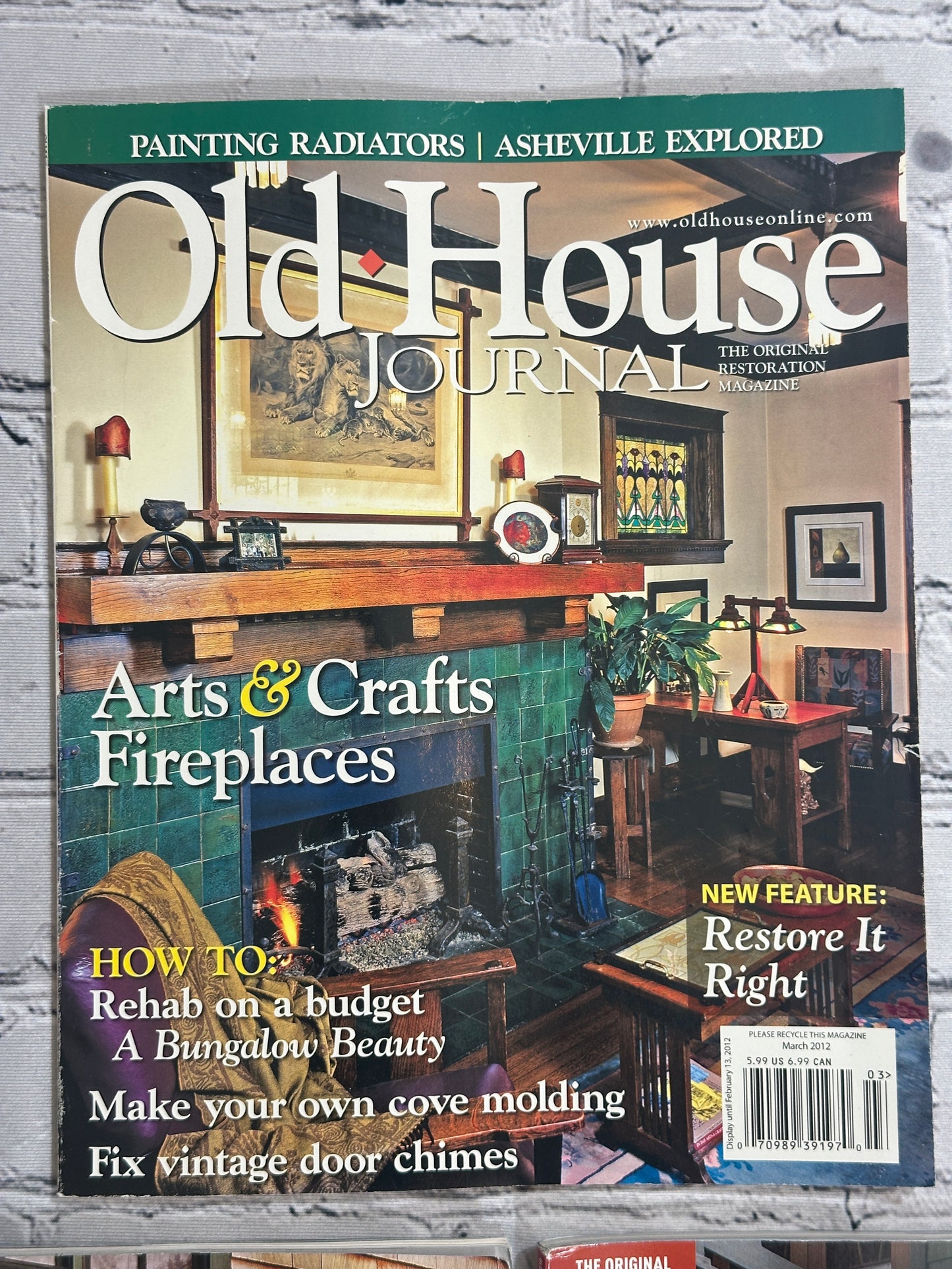 Old House Journal Original Restoration Magazine [Lot of 3 · 2012 & 2018]