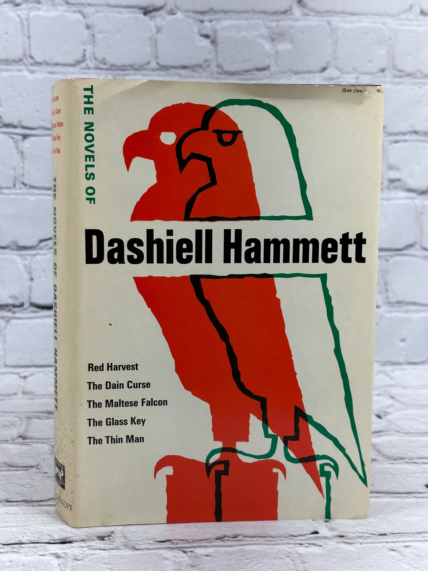 The Novels of Dashiell Hammett [Maltese Falcon · Book Club Edition · 1965