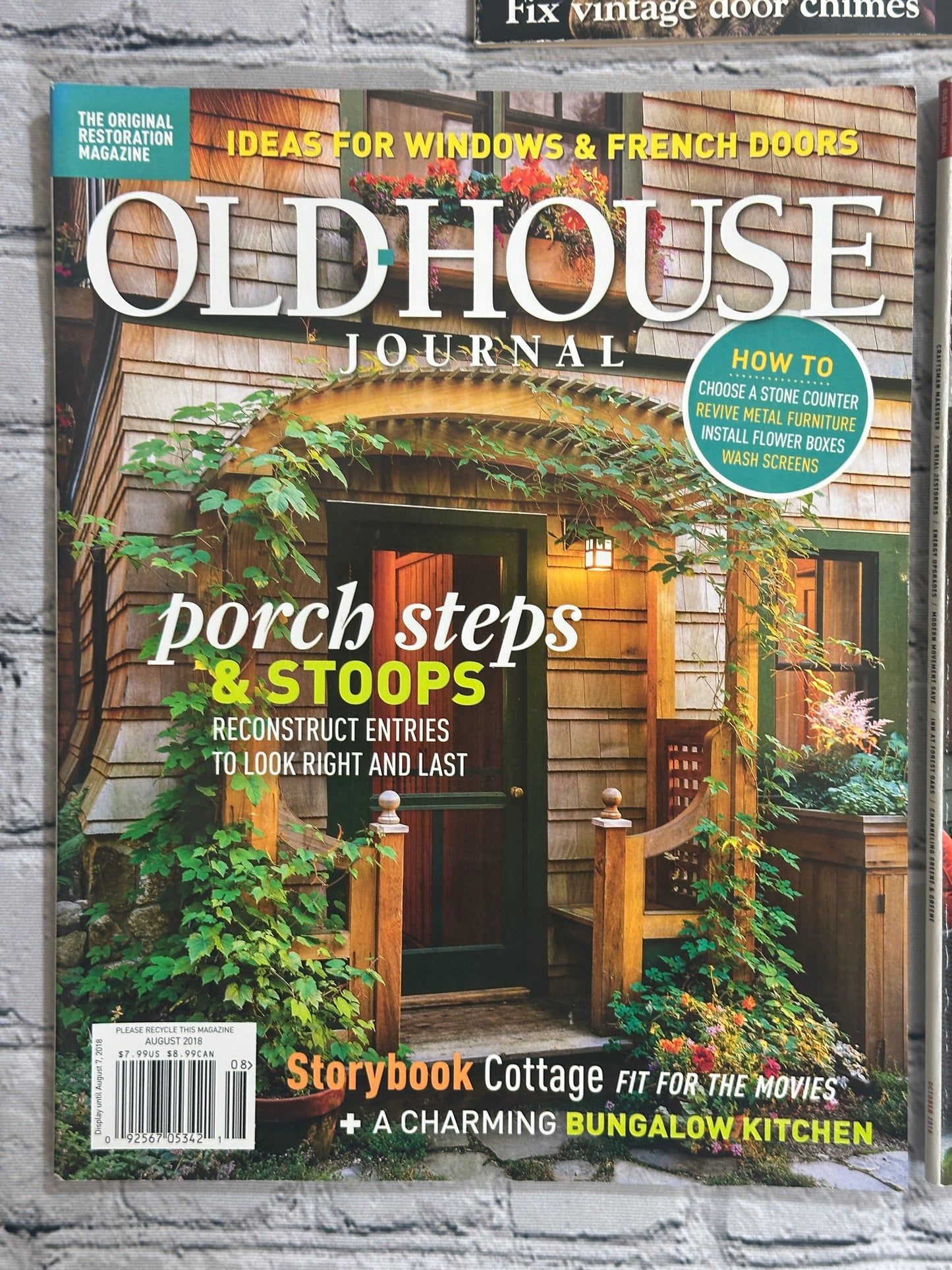 Old House Journal Original Restoration Magazine [Lot of 3 · 2012 & 2018]