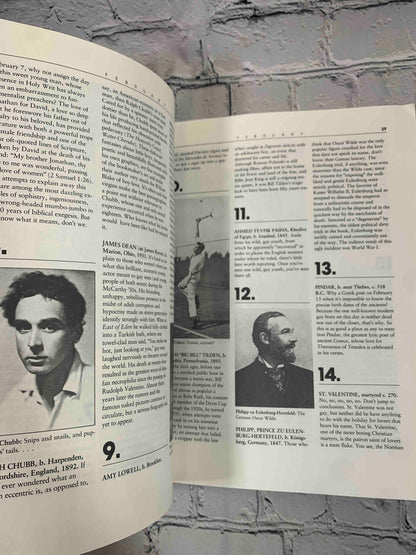 The Gay Book of Days: An Evocatively Illustrated Who's Who of Who Is, Was, May Have Been, Probably Was, and Almost Certainly Seems to Have Been Gay During the Past 5000 Years