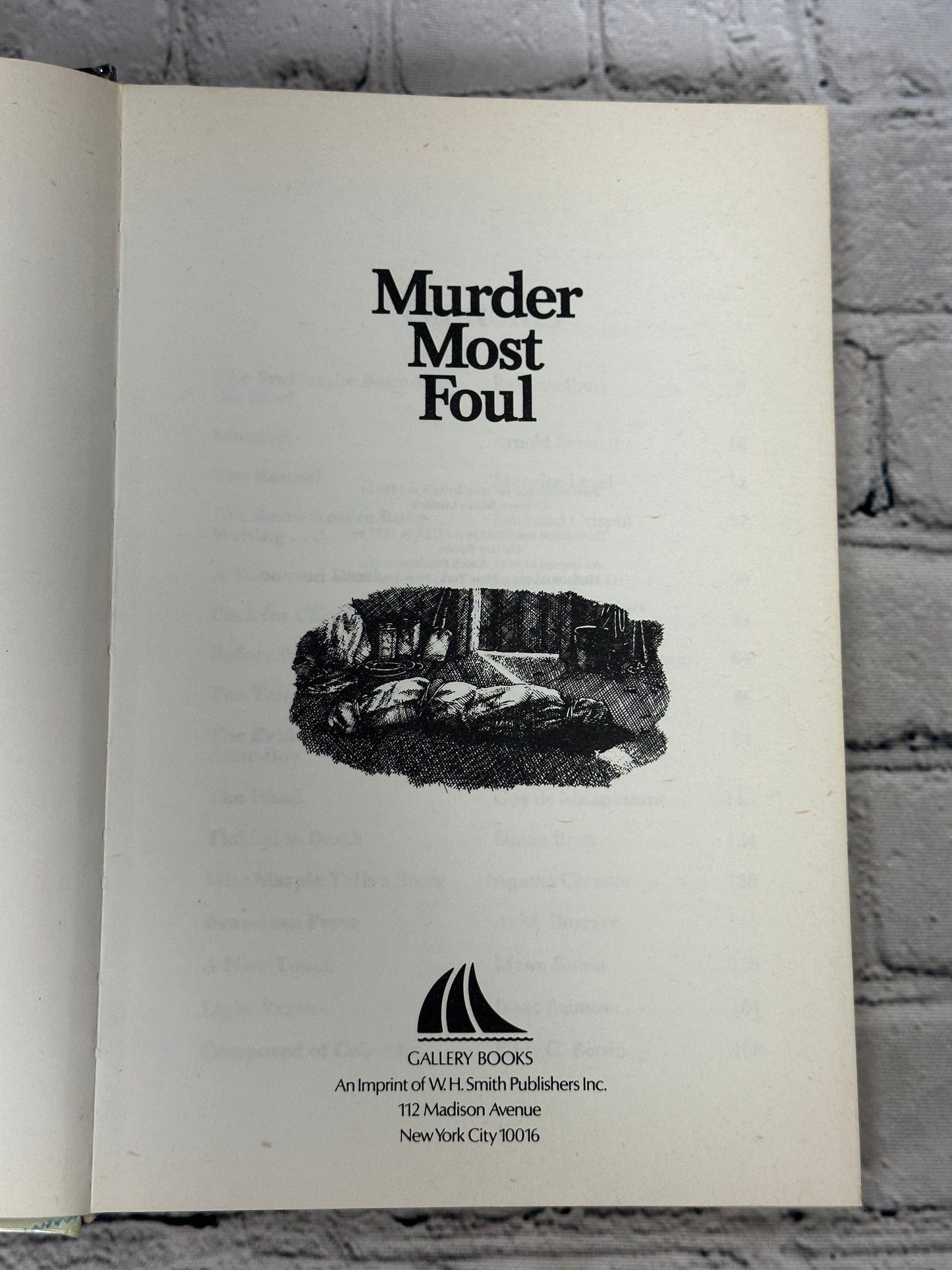 Murder Most Foul: Collection of Great Crime Stories by Agatha Christie et [1987]