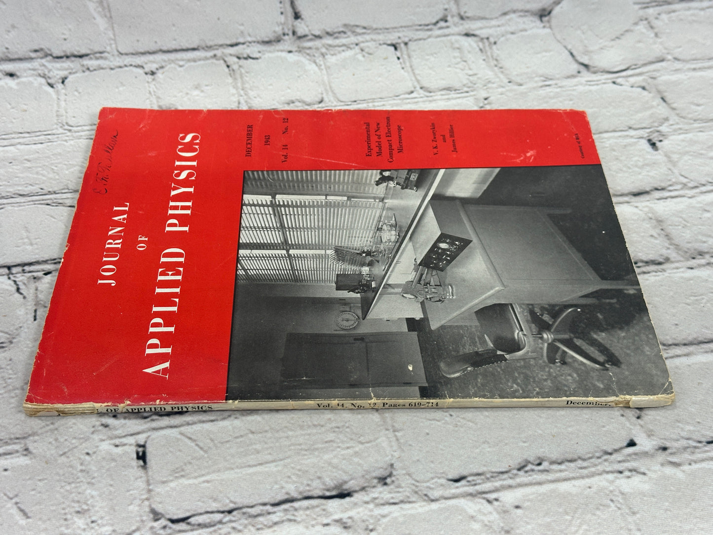 Journal of Applied Physics [Vol. 15 · No.12 · December 1943]