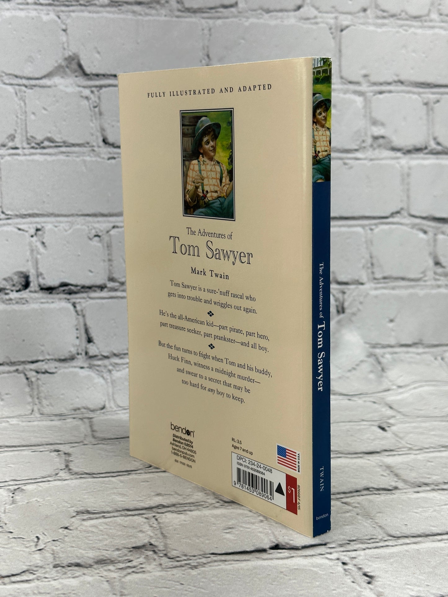 Adventures of Tom Sawyer by Mark Twain[2014 · Junior Classics For Young Readers]