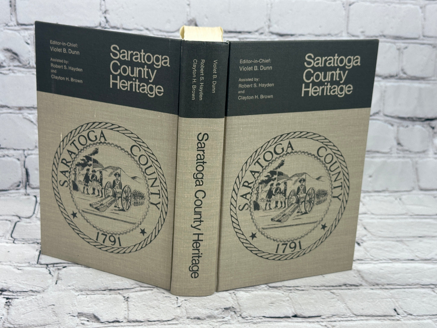 Saratoga County Heritage edited by Violet B. Dunn [1974]