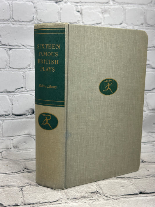 Sixteen Famous British Plays by Bennett A Cerf [1942]