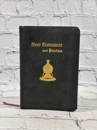 Scottish Rite Rose Croix Masonic Bible Red Letter New Testament Psalms KJV