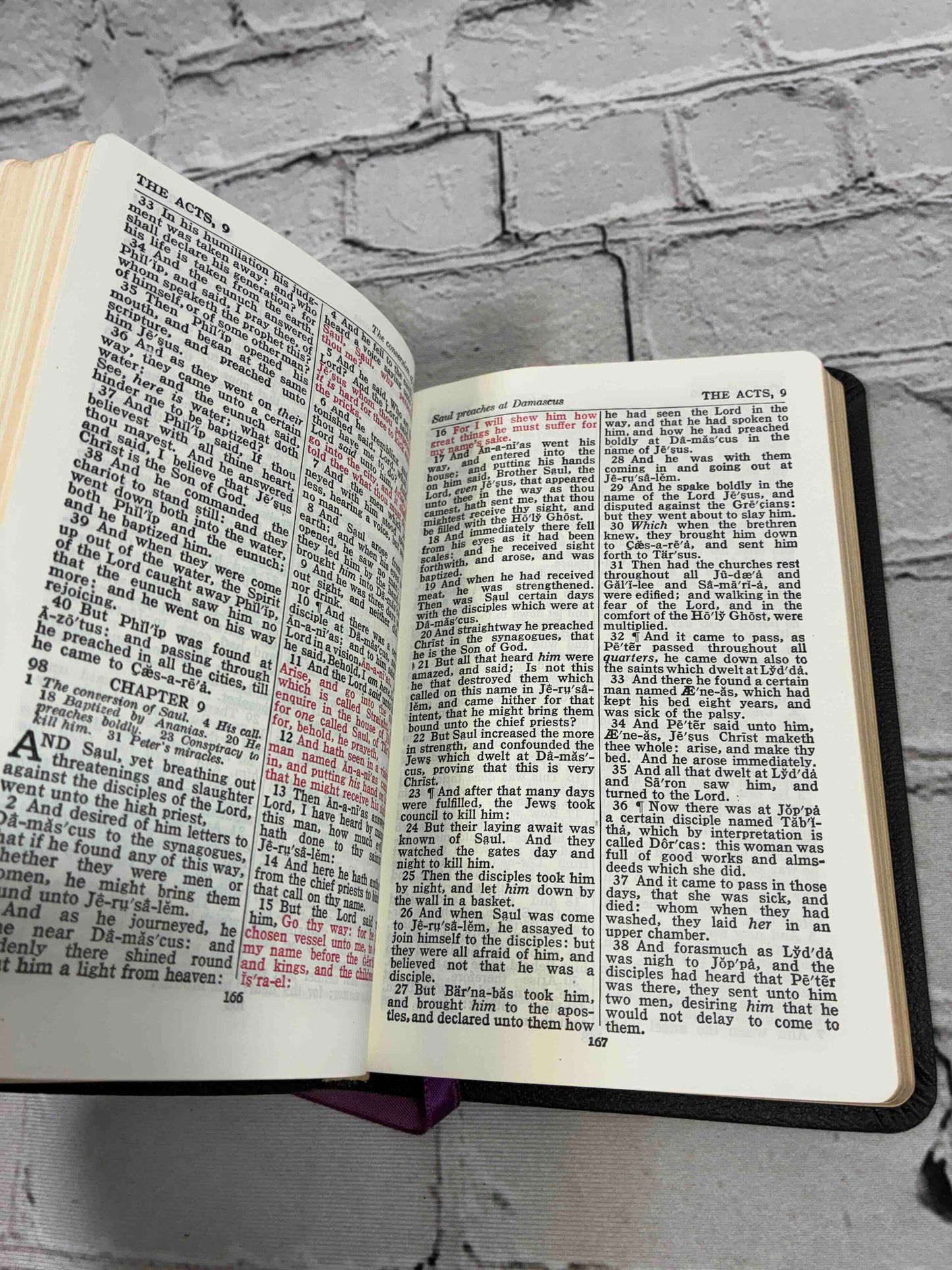 Scottish Rite Rose Croix Masonic Bible Red Letter New Testament Psalms KJV