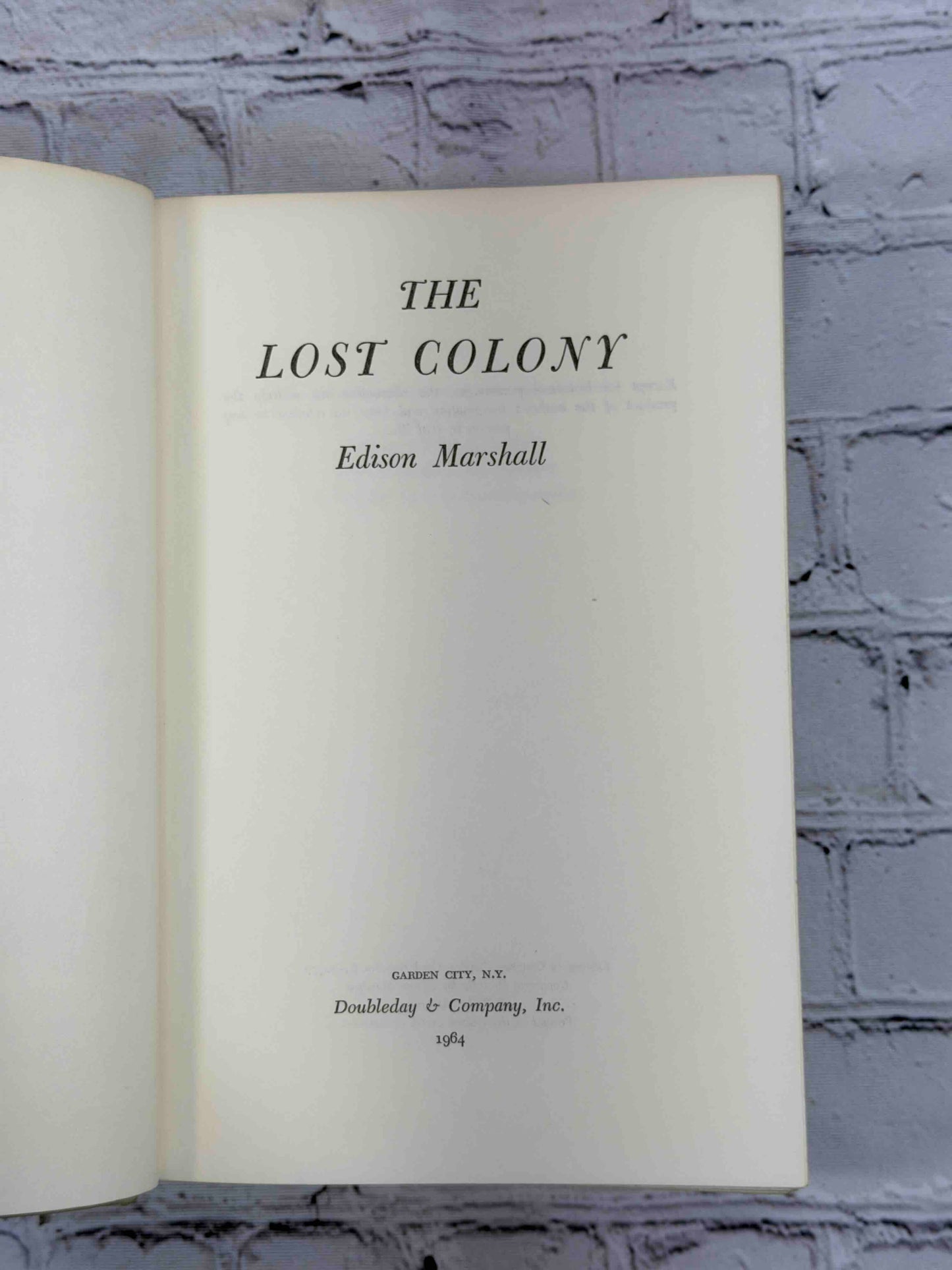 The Lost Colony