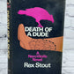 Death of a Dude: A Nero Wolfe Novel by Rex Stout [BCE · 1969]